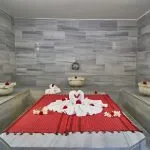 Photo by engin akyurt red and white table cloth on white table